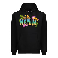 Black Blessed memaw Mother's Day Premium Hoodie - FaDigitalArtStudio
