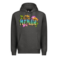 Charcoal Heather Blessed memaw Mother's Day Premium Hoodie - FaDigitalArtStudio