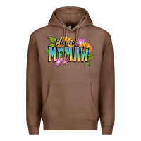 Chestnut Blessed memaw Mother's Day Premium Hoodie - FaDigitalArtStudio