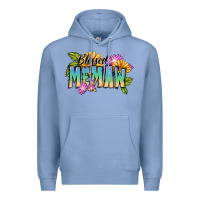 Colony Blue Blessed memaw Mother's Day Premium Hoodie - FaDigitalArtStudio