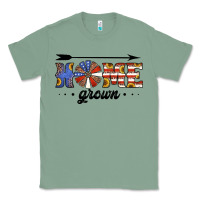 Sage home grown american flag windmill Classic Tee - Jasminsmagicworld