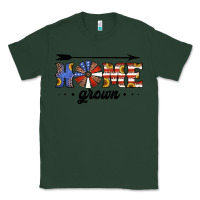 Sports Green home grown american flag windmill Classic Tee - Jasminsmagicworld