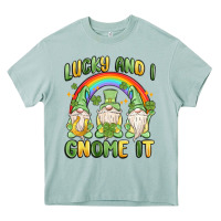 Arona lucky and i gnome it Heavy Core Tee - MaliasSmallBusiness