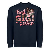 Navy Best gigi ever Mother's Day Heavyweight Sweatshirt - CowGirlArtShop