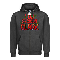 Charcoal Heather you serious clark bbs Zipper Hoodie - BundleAndBundleShop