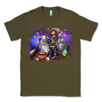 Army Green Cow Halloween Classic Tee - RanaPortraitStore