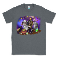 Charcoal Heather Cow Halloween Classic Tee - RanaPortraitStore