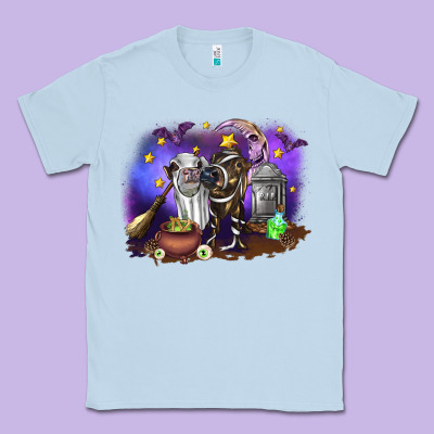 Cow Halloween Classic Tee Designed By Ranaportraitstore