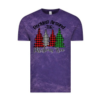Cloud Purple Rockin' Around The Christmas Tree Vintage Tee - Bettercallsaul