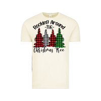 Rockin' Around The Christmas Tree Vintage Tee | Teevron
