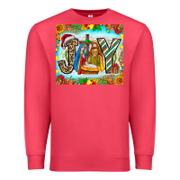 Cardinal joy jesus Premium Sweatshirt - CowhideDigitalArt