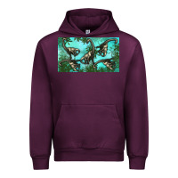 Mauve Wine brachiosaurus  sippy cup Urban Hoodie - Artiststas