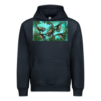 Navy brachiosaurus  sippy cup Urban Hoodie - Artiststas