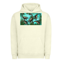 Pigment Pistachio brachiosaurus  sippy cup Urban Hoodie - Artiststas