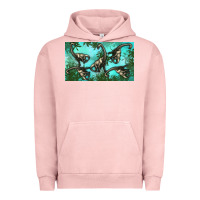 Pigment Salmon brachiosaurus  sippy cup Urban Hoodie - Artiststas