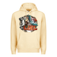 Pina Colada All American Girl Premium Hoodie - FaDigitalArtStudio