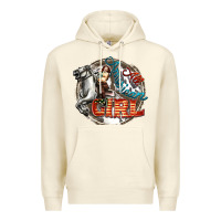 Sandshell All American Girl Premium Hoodie - FaDigitalArtStudio