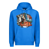 True Royal All American Girl Premium Hoodie - FaDigitalArtStudio