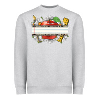 Heather Grey floral teacher custom name Heavyweight Sweatshirt - CowGirlArtShop