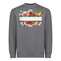 Storm floral teacher custom name Heavyweight Sweatshirt - CowGirlArtShop