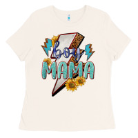 Boy Mama Lightning Bold Ladies Tee | Teevron