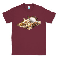 Burgundy murex snail Classic Tee - LillyAllenDesigns
