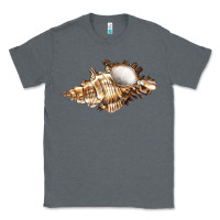 Charcoal Heather murex snail Classic Tee - LillyAllenDesigns
