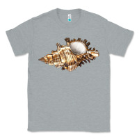 Heather Grey murex snail Classic Tee - LillyAllenDesigns