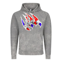 Cloud Rock American Flag Claw Vintage Hoodie - Bettercallsaul