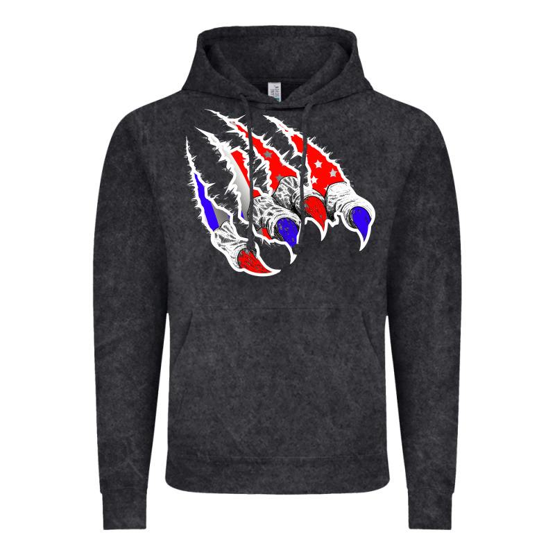 American Flag Claw Vintage Hoodie by Bettercallsaul | Teevron