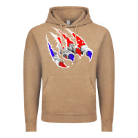 Vintage Coffee American Flag Claw Vintage Hoodie - Bettercallsaul