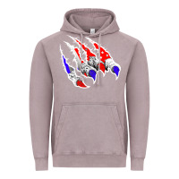 Vintage Zinc American Flag Claw Vintage Hoodie - Bettercallsaul