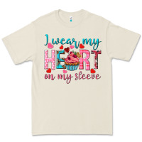 Bone i wear my heart on my sleeve Premium Tee - NancyCooperArtShop