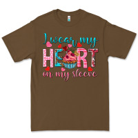 Cacao i wear my heart on my sleeve Premium Tee - NancyCooperArtShop