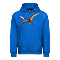 Cobalt dinosaur pterodactyl Urban Hoodie - Artiststas