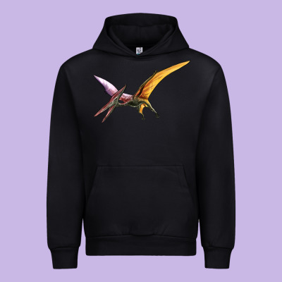Dinosaur Pterodactyl Urban Hoodie Designed By Artiststas