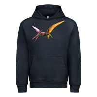 Navy dinosaur pterodactyl Urban Hoodie - Artiststas