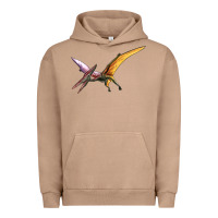 Pigment Burro dinosaur pterodactyl Urban Hoodie - Artiststas