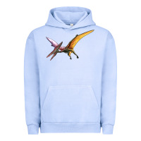 Pigment Grape Ice dinosaur pterodactyl Urban Hoodie - Artiststas