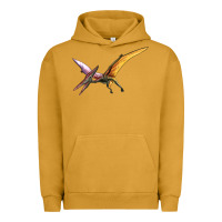 Pigment Peanut Butter dinosaur pterodactyl Urban Hoodie - Artiststas