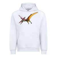 White dinosaur pterodactyl Urban Hoodie - Artiststas