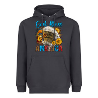 Smoke God Bless America Heavyweight Hoodie - LillyAllenDesigns
