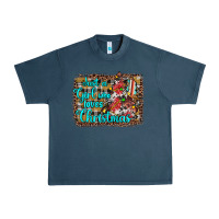 Midnight Navy just a girl who loves christmas Urban Heavy Tee - JahusDesignShop