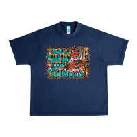 Navy just a girl who loves christmas Urban Heavy Tee - JahusDesignShop