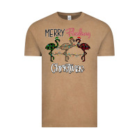 Vintage Coffee Merry Flocking Christmas Vintage Tee - Bettercallsaul