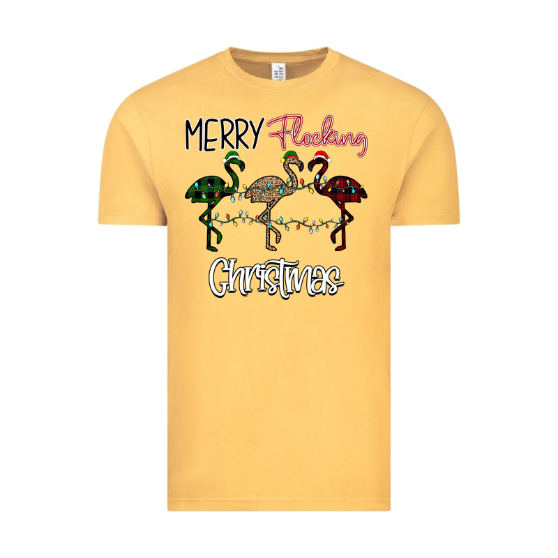 Merry Flocking Christmas Vintage Tee by Bettercallsaul | Teevron