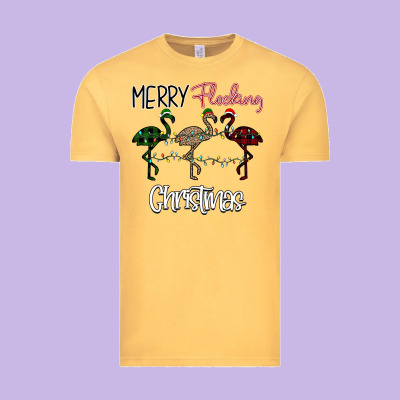 Merry Flocking Christmas Vintage Tee Designed By Bettercallsaul