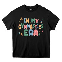 Black in my gymnastics era Heavy Core Tee - MaliasSmallBusiness