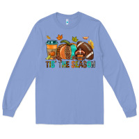 Colony Blue Tis' the season Fall Long Sleeve Tee - NancyCooperArtShop
