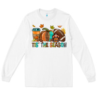 White Tis' the season Fall Long Sleeve Tee - NancyCooperArtShop
